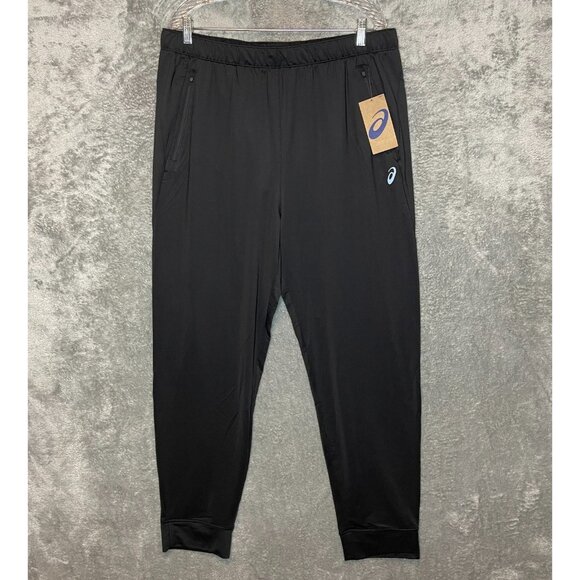 Asics Men Activewear Jogging Lounge French Terry Jogger Elastic Drawstring XL - Picture 1 of 11